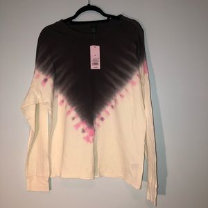 Long Sleeve Tie-Dye Shirt